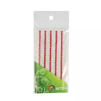 Декоративные наклейки 'Жемчуг', 3 мм, 'Астра' (1)