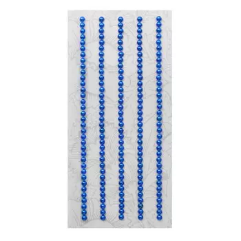 Декоративные наклейки 'Жемчуг', 3 мм, Astra&amp;Craft (Z37 синий)