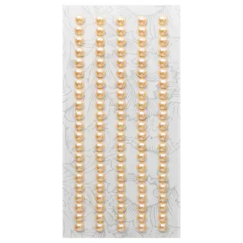 Декоративные наклейки 'Жемчуг', 5 мм, Astra&amp;Craft (Z10 персик)