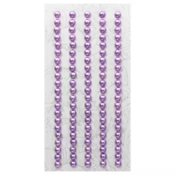 Декоративные наклейки 'Жемчуг', 5 мм, Astra&amp;Craft (Z27 сиреневый)