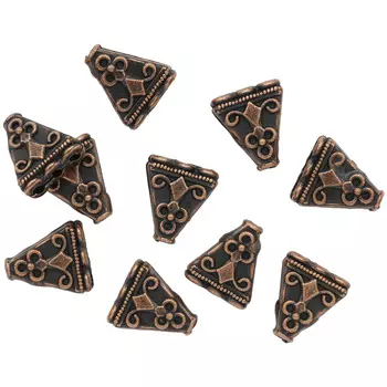 Декоративный элемент коннектор 214,15*13*5MM, 10шт/упак (медь)