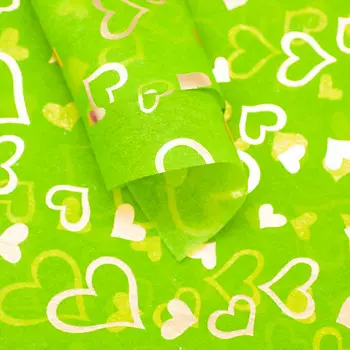 GN52-30 Декоративная текстильная упаковка для цветов, подарков (A4, 25 гр, 10 шт) (43-5)