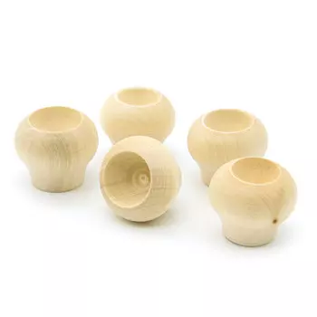 Деревянная заготовка Чугунок, h2,4*2,8см