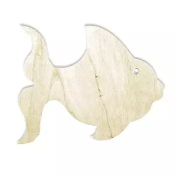 Деревянная заготовка Доска Рыбка АК-ДД-21-1АРТ-м