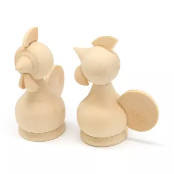 Деревянная заготовка Фигурки животных Курица 1