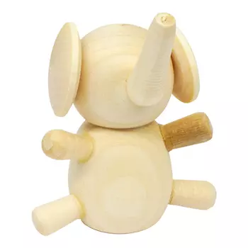 Деревянная заготовка Фигурка животных Слон