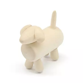 Деревянная заготовка Фигурки животных Такса, h5*4,2*2,6см