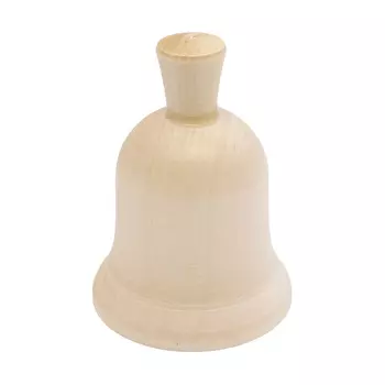 Деревянная заготовка 'Колокольчик средний', 8,5*6 см