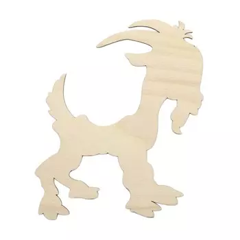 Деревянная заготовка Козлик 15*12,5см (L-57)