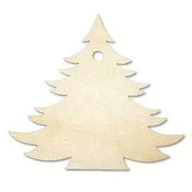 Деревянная заготовка Подвеска Елка №3 10*11см (L-29) Astra&amp;Craft