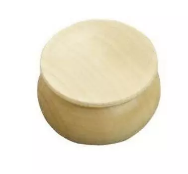 Деревянная заготовка 'Шкатулка маленькая', h 5,5, d 7 см