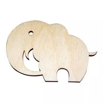 Деревянная заготовка Слоник 15см (L-99) Астра