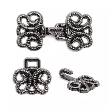 DF-201 Крючок 2,5*1,4см (pewter)