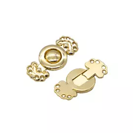 DF-204 Крючок 2,5*1,2см (gold)