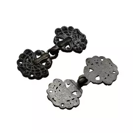 DF-205 Крючок 3,7*1,7см (pewter)