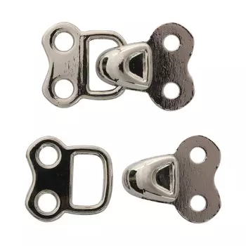 DF-225 Крючок 1,4*2,4см (nickel (серебро (никель)))