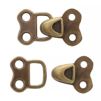 DF-225 Крючок 1,4*2,4см (OB (бронза))