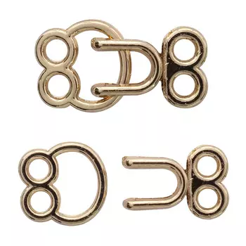 DF-227 Крючок 1,2*2,2см (Gold (золото))