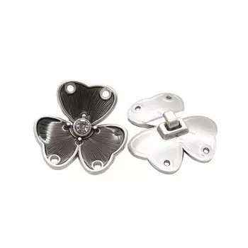 DF-271 Крючок 2,5см*2,5см (Nickel (серебро черненое))