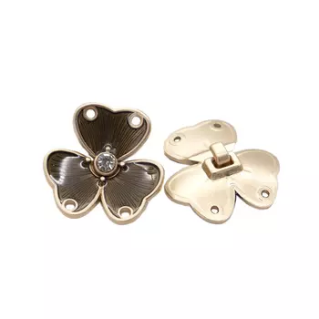 DF-271 Крючок 2,5см*2,5см (Gold (золото черненое))