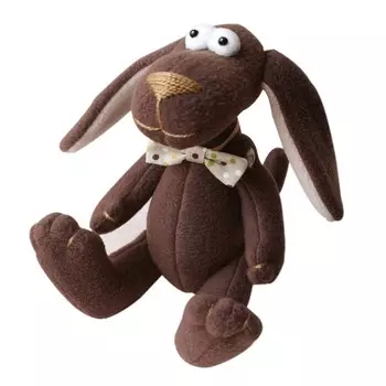 DG001 Набор для изготовления текстильной игрушки 25см 'DOG'S STORY' Собака (Ваниль)