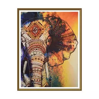 ДК1201 Набор для вышивания бисером 'Слон'48 x 67см