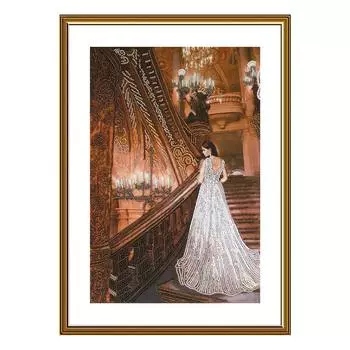 ДК4504 Набор для вышивания бисером 'Премьера'35 x 24см