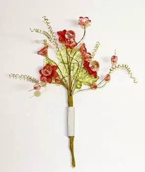 DKB060 Декоративный букетик из акриловых камней (Рукоделие)