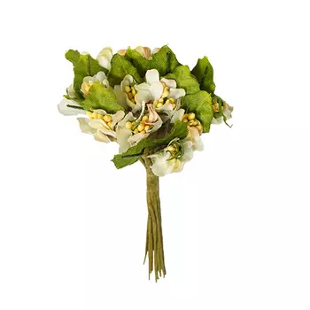 DKB152G Декоративный букетик камелия (Рукоделие)
