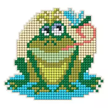 dсm004 Алмазная мозаика магнит РТО 10,2*9,5см