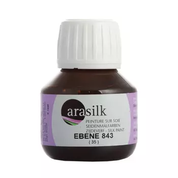 DU0170050 Краска для шелка H Dupont Arasilk, 50мл (843 эбеновый)