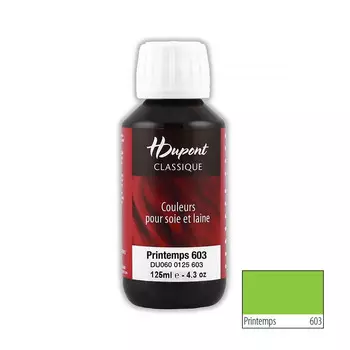 DU0600125 Краска для шелка H Dupont Classiс, 125мл (603 весенний зеленый)