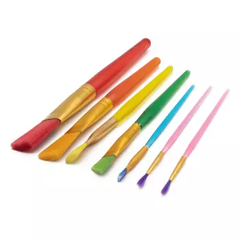 DV-10495 Кисти набор 7шт/уп синтетика