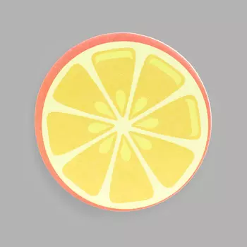 DV-11914 Стикеры на клейкой основе Фрукт 30л., ассорти