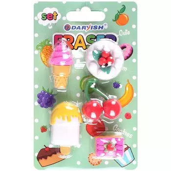 DV-11971 Набор ластиков 5шт/упак