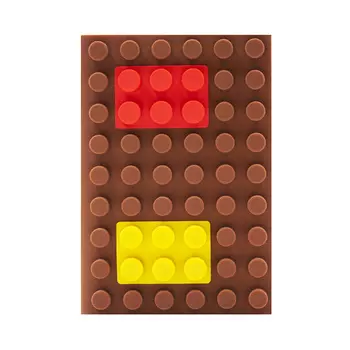 DV-12619 Блокнот 10*14,5 см 100л 'Конструктор' (коричневый)