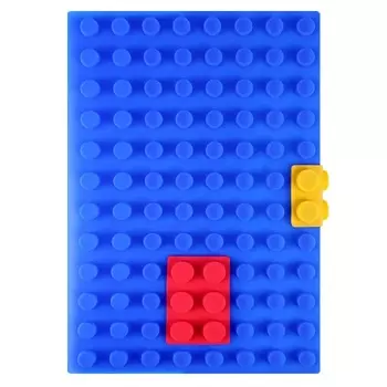 DV-12619 Блокнот 10*14,5 см 100л 'Конструктор' (синий)