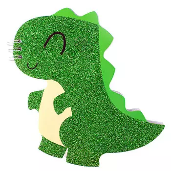 DV-12975 Блокнот на спирали 13*16см Динозаврик, 50л.