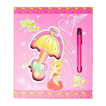 DV-3477 Блокнот 10,5*17см на спирали в подарочной упаковке с замком + ручка