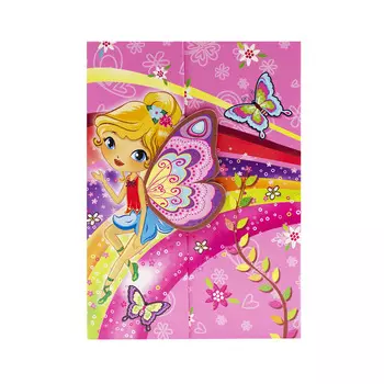 DV-4360 Блокнот 13.5*17,5см на замке в подарочной упаковке, 56л, Фея - 2