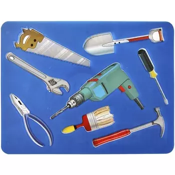 DV-5579 Трафарет-раскраска 'Инструменты'