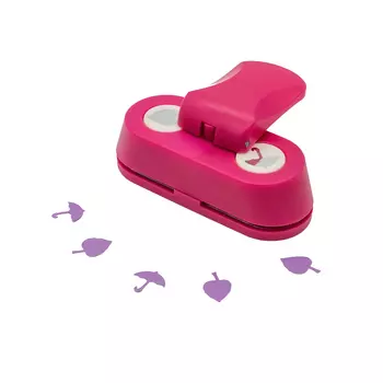 Дырокол фигурный 2 в 1, 1,6 см, Астра (028, 147 осень)