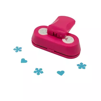 Дырокол фигурный 2 в 1, 1,6 см, Астра (040, 281 весна)