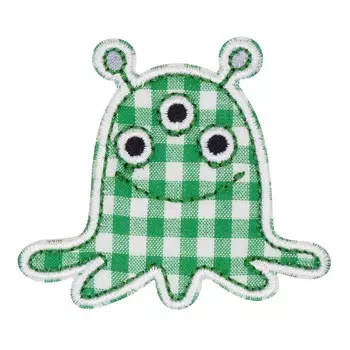 EMB-17009 Термоаппликация 'Инопланетянин' 6,5*6,5cm Hobby&amp;Pro