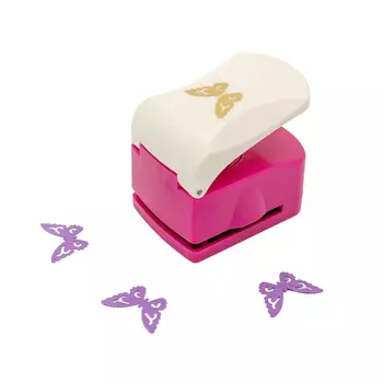 EO-32u Дырокол фигурный с эмбоссированием 3,2 см, Астра (009 бабочка)