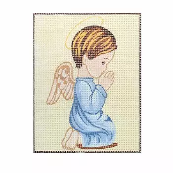EP33 Комплект для вышивания 'Ангелочек 2' 25х20 см