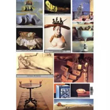 EV-Д Декупажная карта 29,5х42см (012)