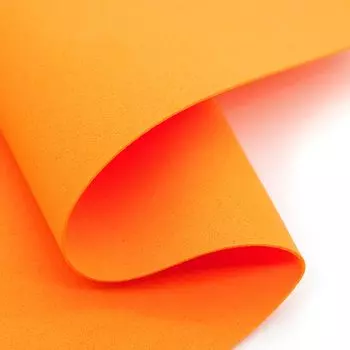 Фоамиран EVA-1010, 10 шт, 20х30 см, 1 мм., Astra&amp;Craft (BK008 оранжевый)