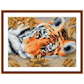 EZ016 Мозаика на деревянной основе 'Малыш', 30*40 см