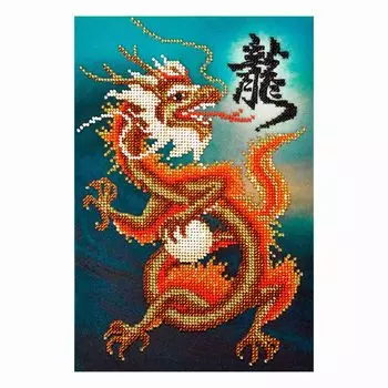 Ф-102 Набор для вышивания бисером Созвездие 'Перемены в жизни. Защита от негатива' 18*24см